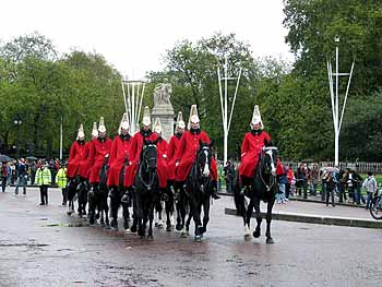 Королевская гвардия, Лондон