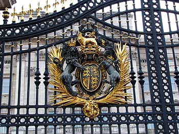 Ворота Букингемского дворца, Лондон, Великобритания